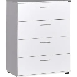 Lipasto Linento Furniture SFN-540-BB-1, leveys 73cm, korkeus 96cm, valkoinen