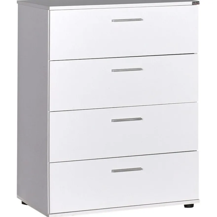 Lipasto Linento Furniture SFN-540-BB-1, leveys 73cm, korkeus 96cm, valkoinen