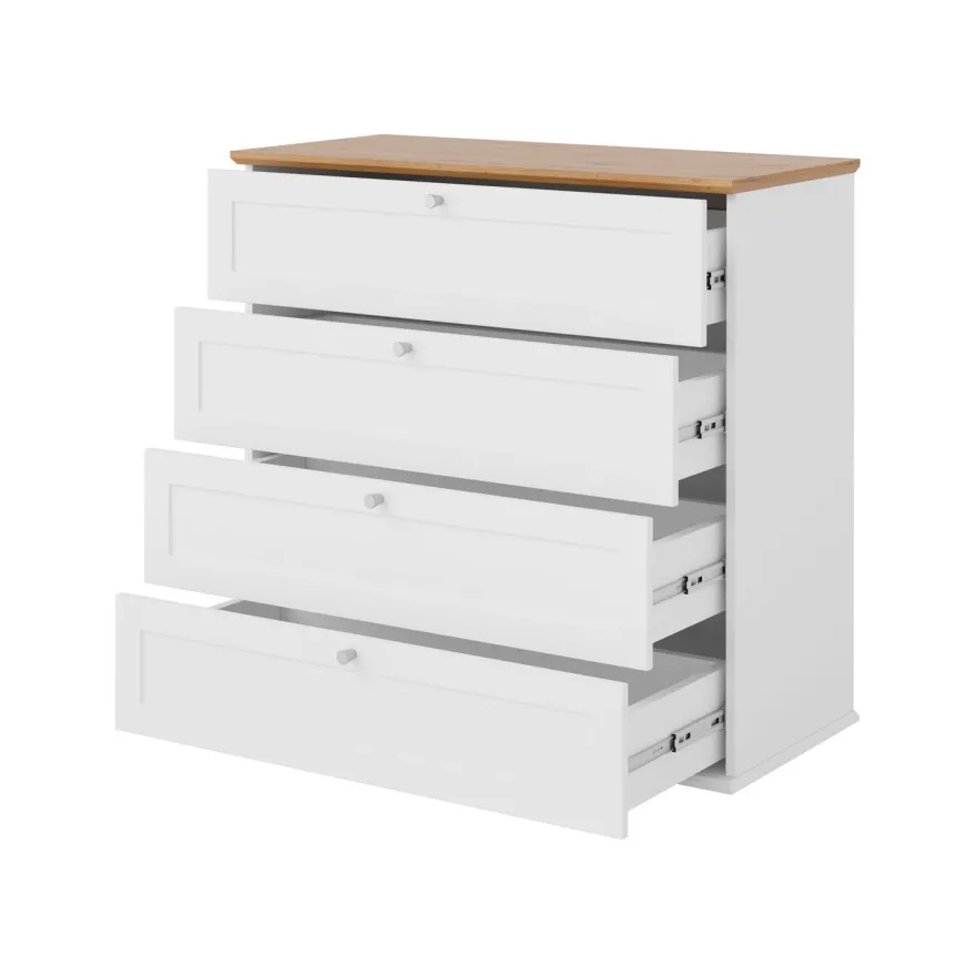 Lipasto 4SZ GACORIS, valkoinen/beige (7094)