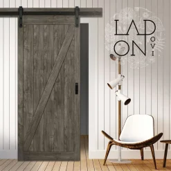 Liukuovi Mirror Line Ladon Ovi -valmispaketti, 914 mm, kaskisavu