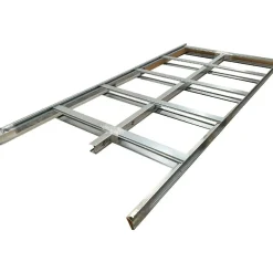 Liukuovi seinän sisään Stella Pocket Door M12, ristikko, 1225x2040mm, alumiini
