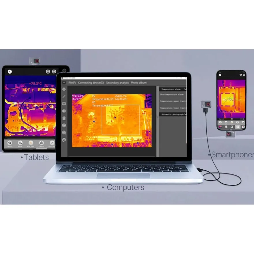 Lämpökamera Thermal Master P2PRO, Android