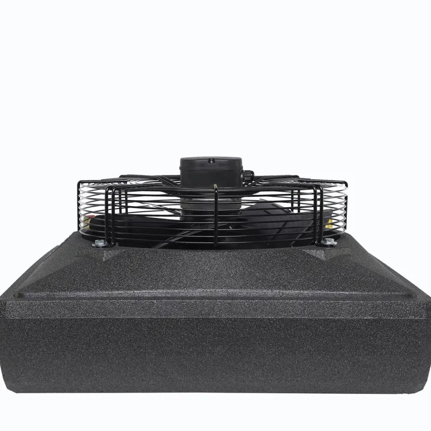 Lämpöpuhallin Reventon HC20-3S, 21.4kW, musta + levityssäle 360