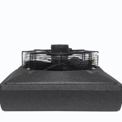 Lämpöpuhallin Reventon HC30-3S, 26.4kW, musta + levityssäle 360