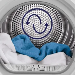 Lämpöpumppukuivausrumpu Electrolux EW7H458E3, 60cm, 8kg