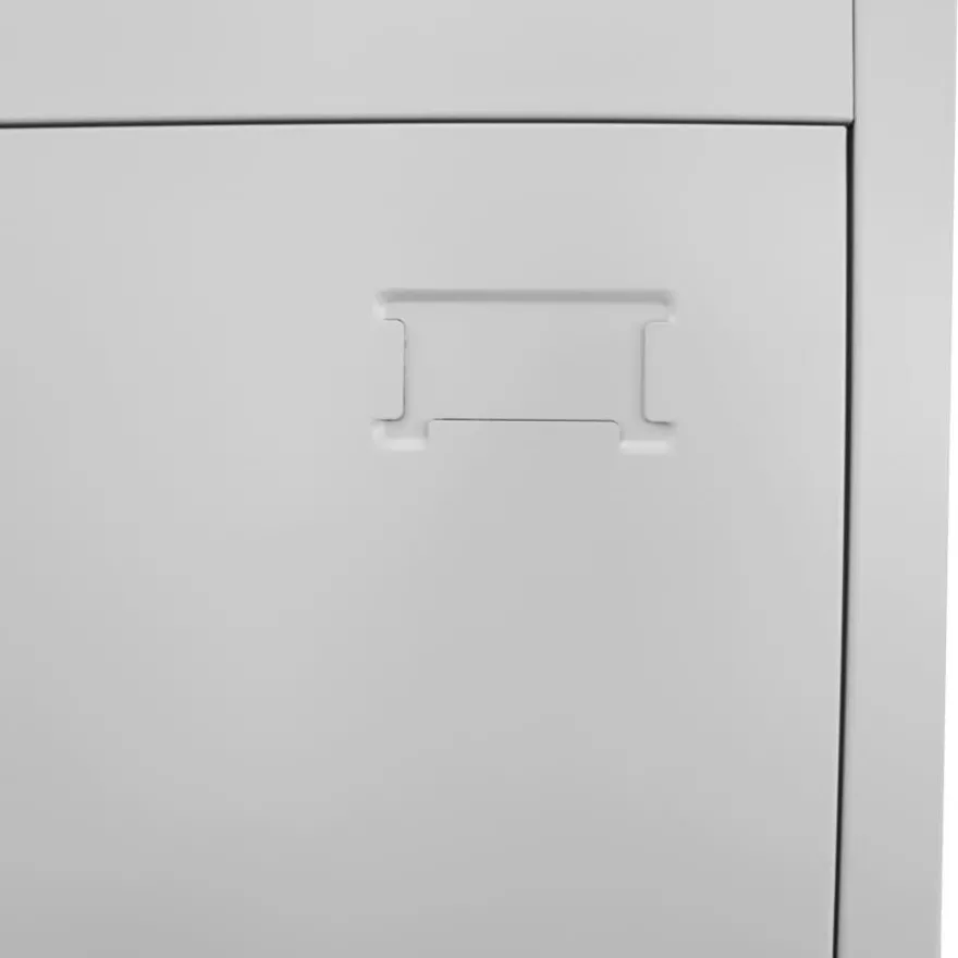 Lukkokaappi 12 lokerolla 90x45x180 cm