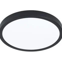 Älykatto-/seinävalaisin Eglo Argolis-Z, LED, Ø28.5cm, ulos, musta