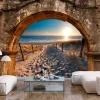 Maisematapetti Artgeist Arch and Beach, eri kokoja