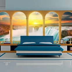 Maisematapetti Artgeist Dream about Niagara Falls, 550x270cm