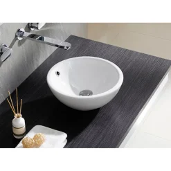 Malja-allas Bathco Castellon C, Ø350mm, valkoinen