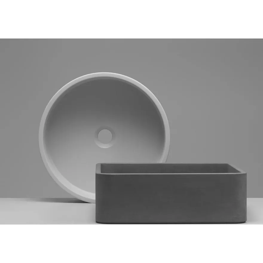 Malja-allas Bathco Nestares, 400x400mm, eri värejä