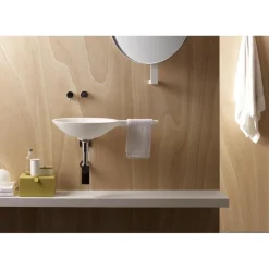 Malja-allas Bathco Saja, 660x420mm, mattavalkoinen