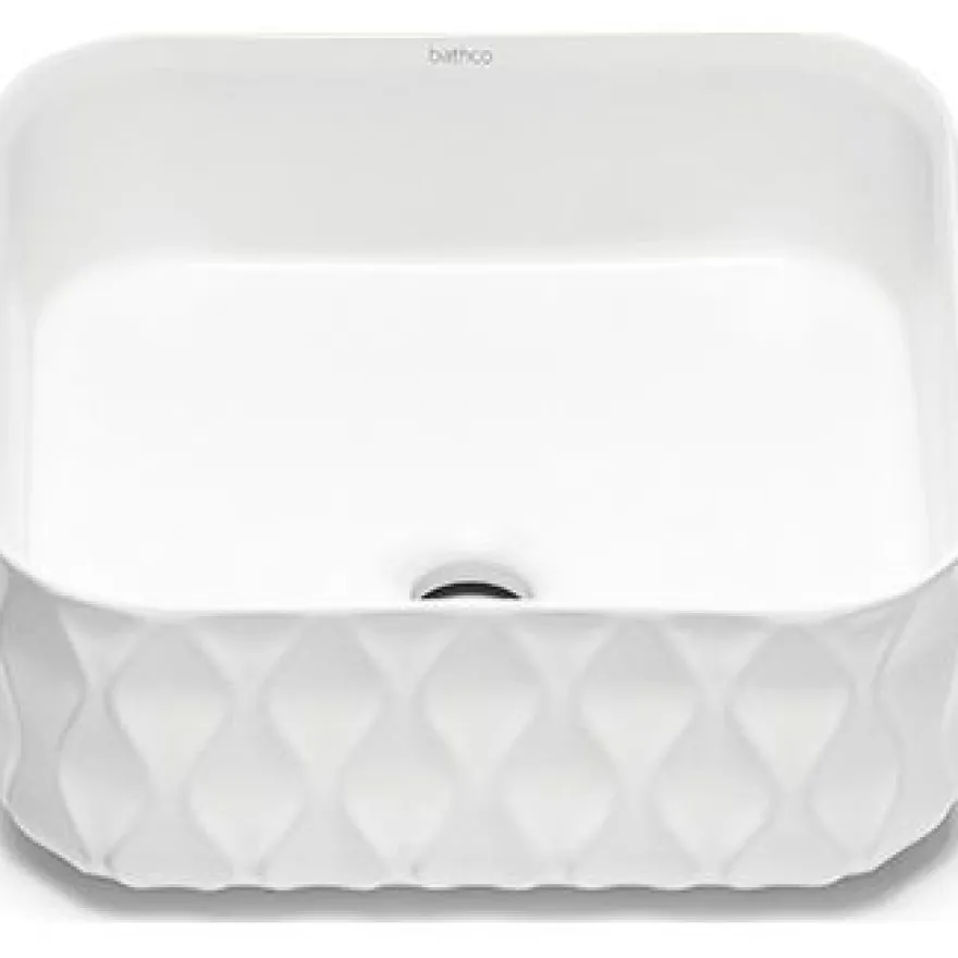 Malja-allas Bathco Sand Waves, 385-500mm, eri värejä
