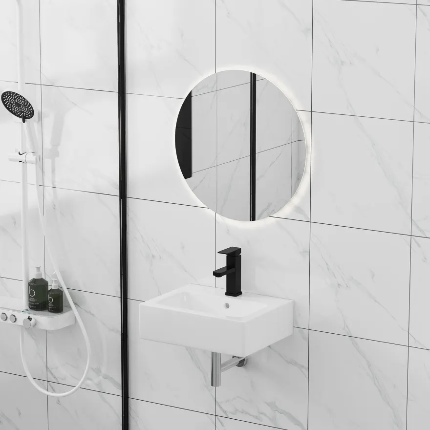 Malja-allas Bathlife Kraft 45, 450x350mm, valkoinen