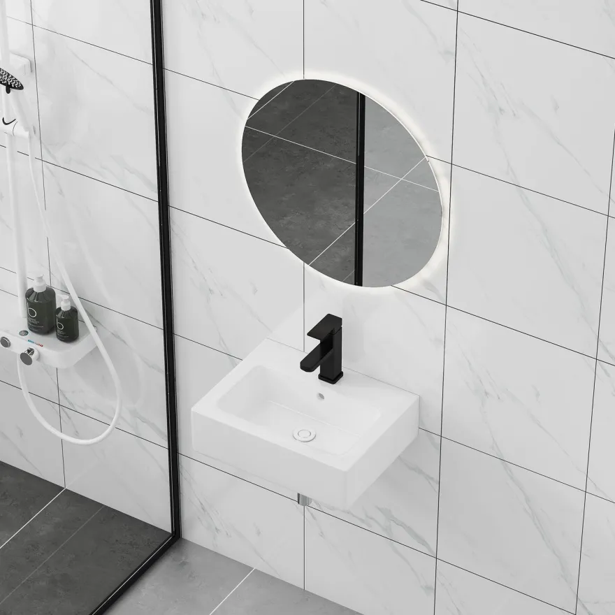 Malja-allas Bathlife Kraft 45, 450x350mm, valkoinen