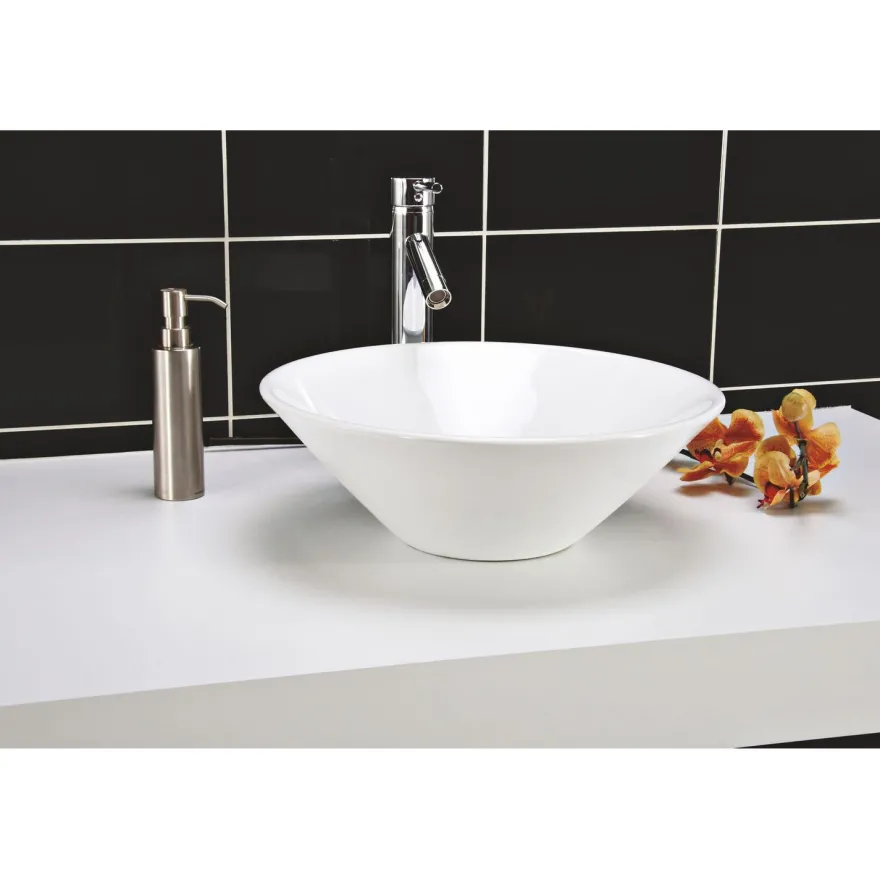 Malja-allas Noro Loop Ø 435x145 mm posliini