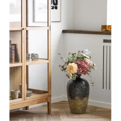 Maljakko House Nordic Vase, ø27x44.5cm, keraaminen, tummansininen