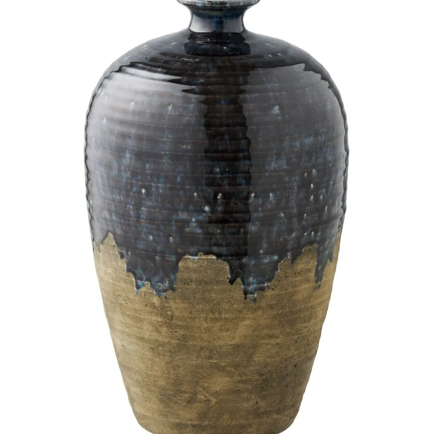 Maljakko House Nordic Vase, ø27x44.5cm, keraaminen, tummansininen