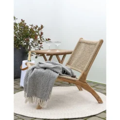 Matto House Nordic Menorca, sisä- ja ulkokäyttöön, pyöreä, beige