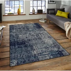 Matto Linento Kanya, 160x230cm, sininen