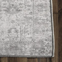 Matto Linento Kece-Fr09, harmaa/beige, eri kokoja