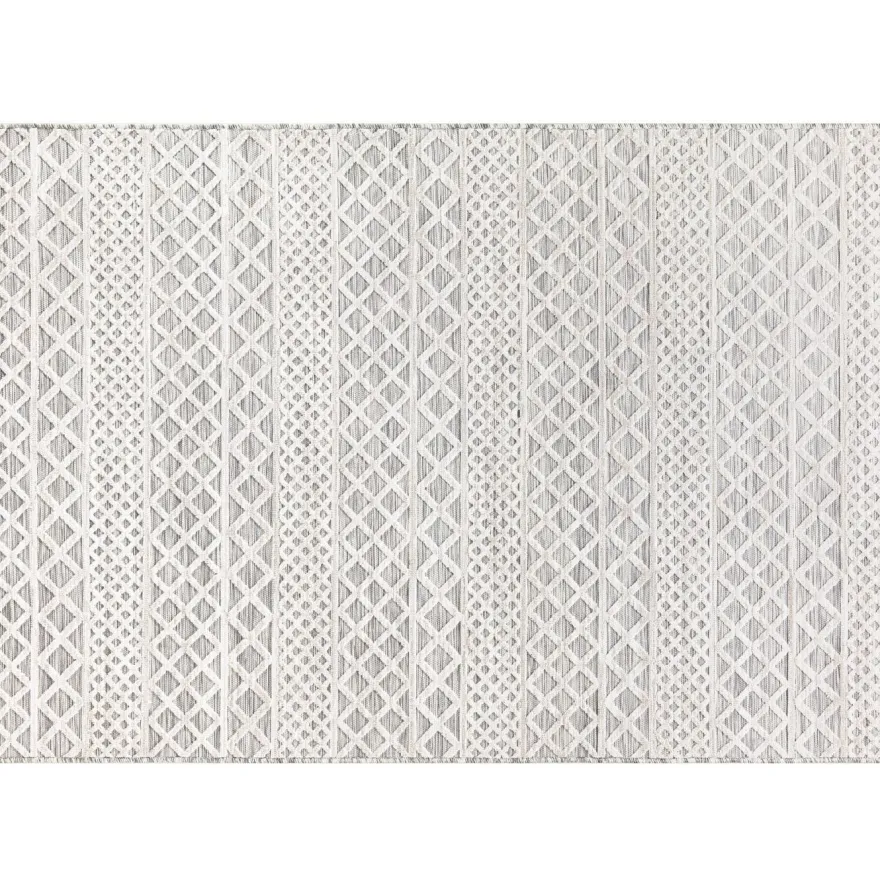 Matto Linento Marit, 115x180cm, harmaa