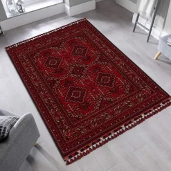 Matto Linento Nor, 160x230cm, punainen