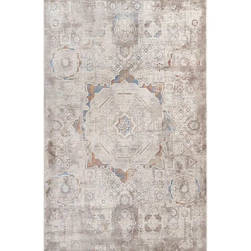 Matto Linento Paradise M0131 beige/sininen, eri kokoja