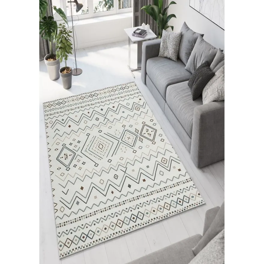 Matto Linento Rumba 60x100cm harmaa