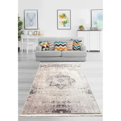 Matto Linento Soft, 160x230cm, hapsut, vaaleanpunainen