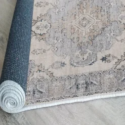 Matto Linento Woopamuk179, 160x230cm, beige/sininen