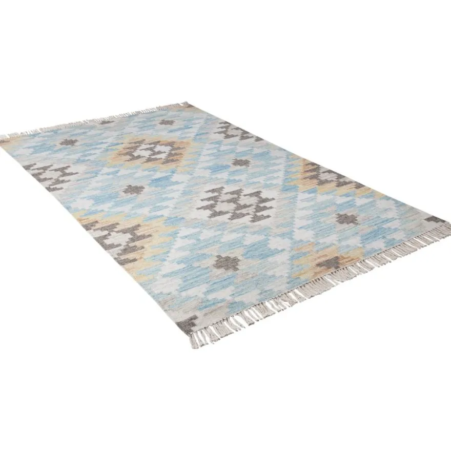 Matto Tom Tailor Vintage Check Kelim, turkoosi, eri kokoja