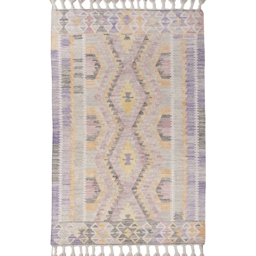 Matto Tom Tailor Vintage Classic Kelim, liila/monivärinen, eri kokoja