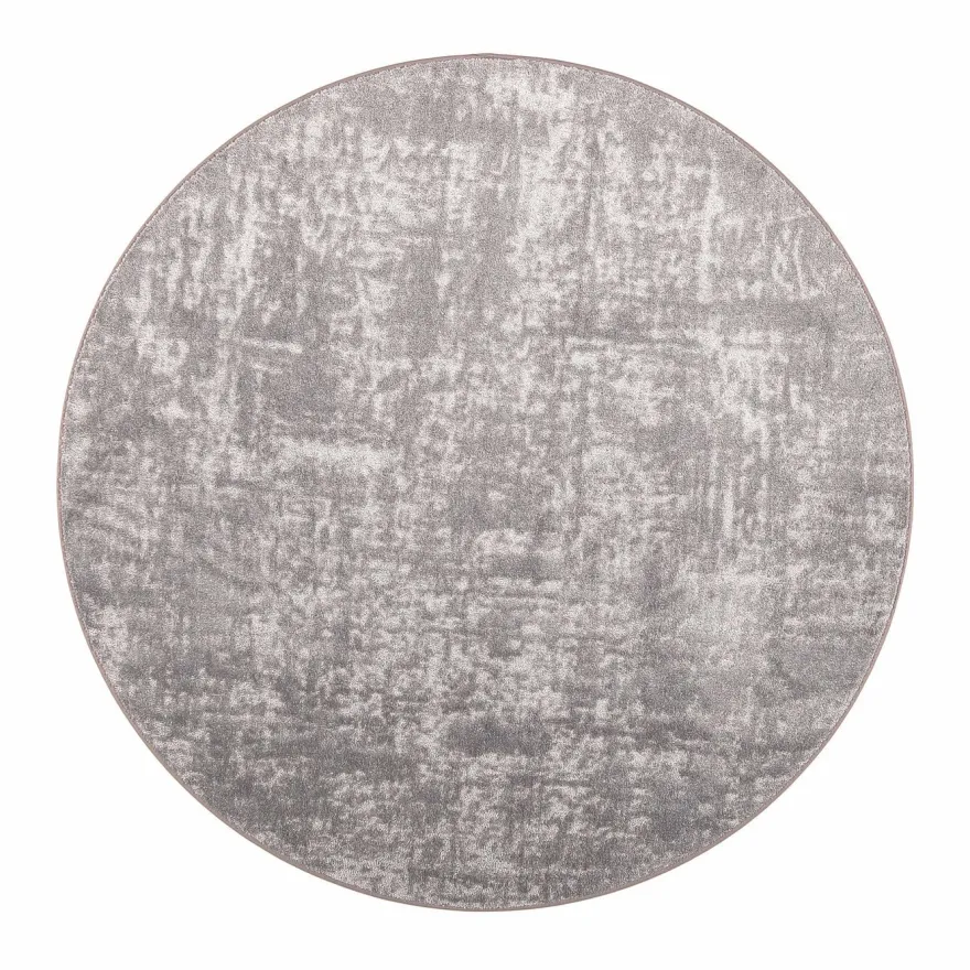 Matto VM Carpet Basaltti, mittatilaus, pyöreä, harmaa