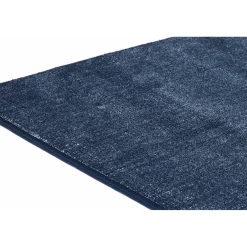 Matto VM Carpet Sametti, mittatilaus, pyöreä, sininen