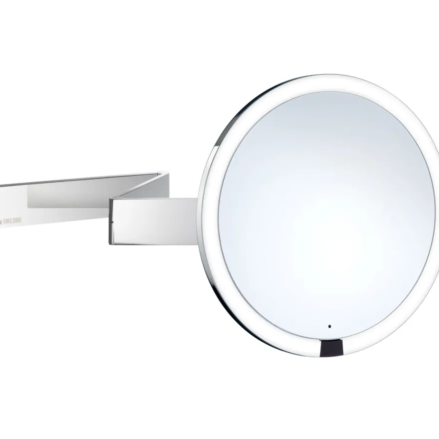 Meikkipeili valolla Smedbo Outline Sensor FK491EP, akkukäyttöinen