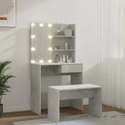 Meikkipöytäsarja, LED-valoilla, eri värejä ja kokoja (15600)