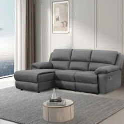 Mekanismisohva Home4You Berit, 214x160, 3-istuttava, vasen