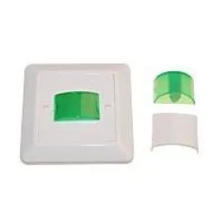 Merkkivalokaluste 12/24V AC/DC 230V vihreä-LED valkoinen