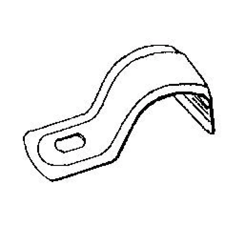 Metallikiinnike yhdellä ruuvilla yhdelle johdolle 21 valkoinen