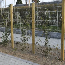 Metalliverkkopaneeli Hortus Espalier, 90x120, galvanoitu