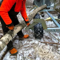Metsäkärry ATV Kellfri, nostimella ja lavalla