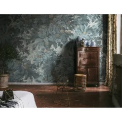 Metsätapetti Rebel Walls Spruce Forest sininen, mittatilaus, non-woven