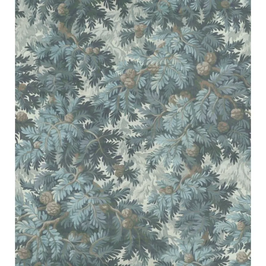 Metsätapetti Rebel Walls Spruce Forest sininen, mittatilaus, non-woven