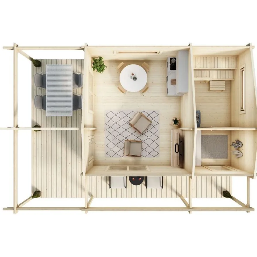 Mökki Luoman Lillevilla 738 A Merihanhi, 26m²