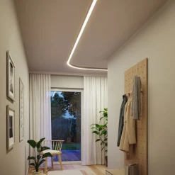 Modulaarinen LED-profiilivalaisin Paulmann Linion Light Channel Zigbee kaareva 24V 2x6.5W 3000K