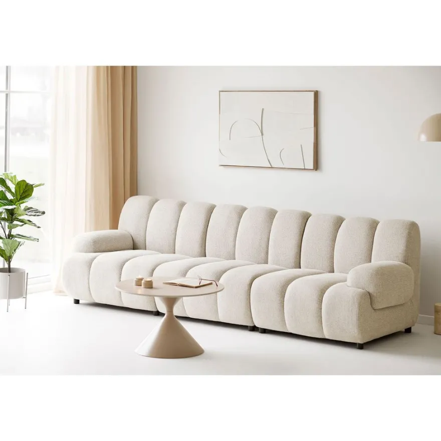 Moduulisohva House Nordic Taza, 3.5-istuttava, hiekka