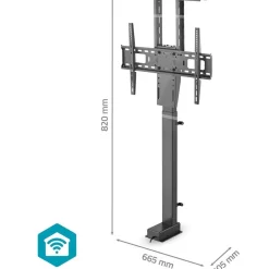 Moottoroitu TV-hissiteline Nedis TVSM5840BK 37-80