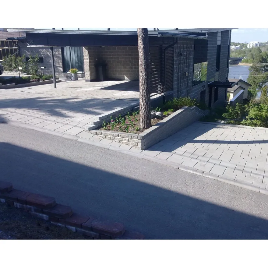 Muurikivi Beto-vallimuuri, kansipari, 560x200x100mm, harmaa