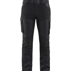 Naisten housut Blåkläder 7147 Stretch, mariininsininen/musta